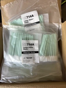 Large Alpha® TX714A Inner Bags:100 swabs/bag (2 inner bags of 50 swabs) - Picture 1 of 3