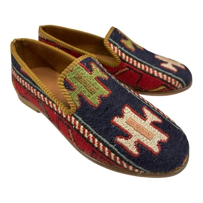 Zapatos Kilim Hechos a Mano US-9,5 (EU-42) (suela-cuero duro. forro-piel de cordero) para hombre Foto 1 de 4