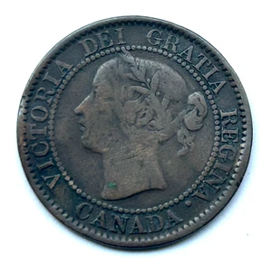 CANADA CENT 1858 - KEY DATE - Picture 1 of 2