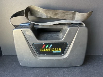 Sega Game Gear System Carry-All Carrying Case Asciiware ASCII Plastic With Strap - Image 1 of 4