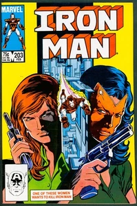 Iron Man 203 casi nuevo - 9,2 1986 - Imagen 1 de 3