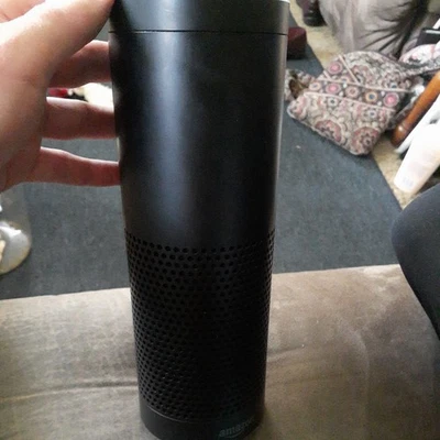 Amazon Echo (1st Generation)  ZE39KL Smart Speaker *TESTED* NO POWER CORD - Image 1 of 4