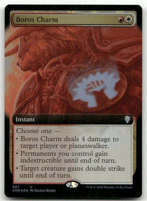 Boros Charm (Extended Art) #687 (Foil) (NM) Commander Legends CMR Magic MTG - Image 1 of 2