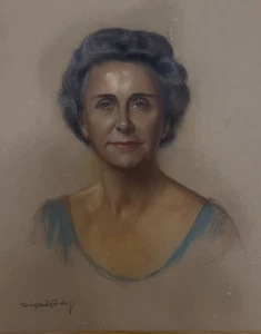 Bradshaw Crandell, Glenn Falls, New York, 1896-1966, "Portrait Beauty", 20x16" - Bild 1 von 8