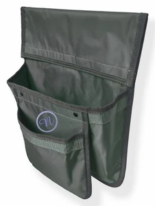 Quick Release High Quality Window Cleaning Double Pouch / Tool Holder Bag (Black - Picture 1 of 1