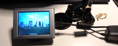 GARMIN NUVI 350 NA Touch Screen Satellite GPS & Accessories Bundle,  Working - Image 1 of 4