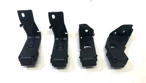 99-03 Ford F250 F350 Super Duty A/C Condenser Upper & Lower Bracket Set OEM - Foto 1 di 9