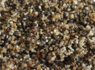 FLORARI 20kg Aquarienkies dunkel -Bodengrund Kies Aquariumkies Aquariensand Aquariumsand