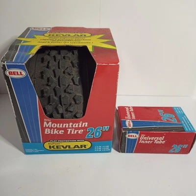 Bell Sports 26" Mountain Bike Tire with Universal Inner Tube Set [New] - Image 1 of 3