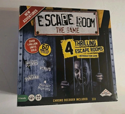 Escape Room The Game 4 Edition  Board Game Puzzle 60 Minute Chrono Decoder New - Image 1 of 2