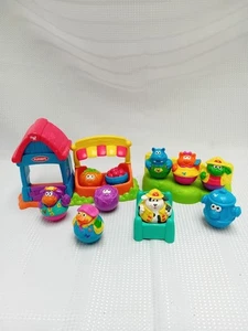 10 x Vintage 2003 Weebles Hasbro PlaySkool Bauernhof Figuren mit Spielset TMK - Bild 1 von 8