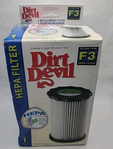 Adatto per Dirt Devil 3250435001, Style F-3, 082500 Bidone Aspirazione Filtro Hepa - Foto 1 di 3