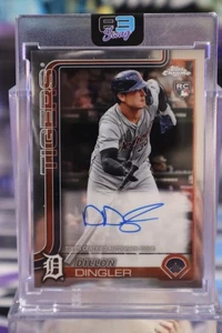 2025 Topps Chrome Dillon Dingler Cromato AUTO RC - Foto 1 di 2