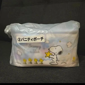 Sanrio Kuji Snoopy Lottery 2nd Prize Vanity Pouch Bag Japan New - Picture 1 of 3