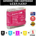 1x Generic Ink Cartridge LC37 LC57 Magenta For Brother DCP-135C DCP-350C MFC260C