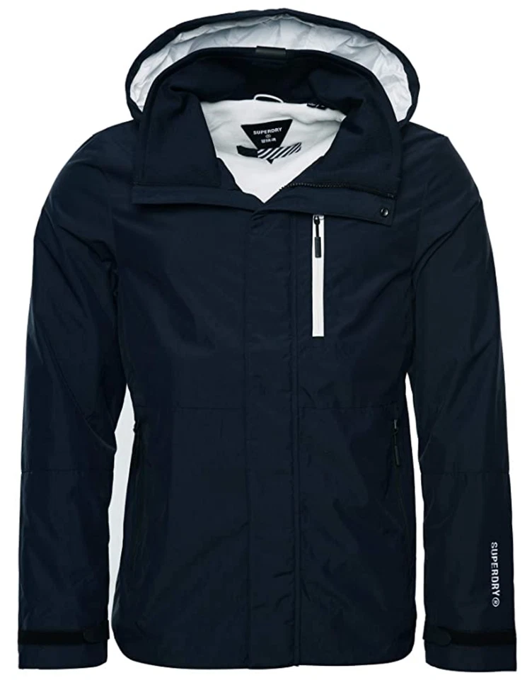 Superdry Men's Winter Jacket SD Hurricane Jacket Eclipse Navy M5010174A/98T - Image 1 of 1