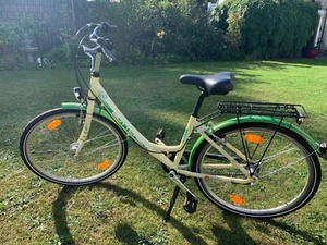 Kinder - Jugend Fahrrad Von ca 6- 13 Jahre Marke Böttcher Farbe Grün , Gelb . - Bild 1 von 9