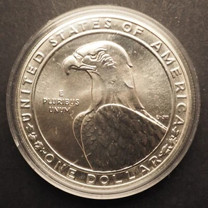 1983 S OLYMPIAD SILVER DOLLAR COMMEN UNC  FREE SHIP! CC29 - Picture 1 of 2