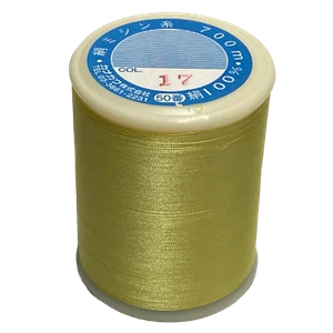 Kanagawa Kinsuzu 050 Silk Thread, 26 dtex 4x3, 700m, 40 Vibrant Colors - Picture 1 of 45