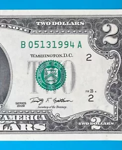 May 13, 1994 : B 05131994 A BIRTHDAY Note $2 Two Dollar Bill *UNC* - Picture 1 of 3