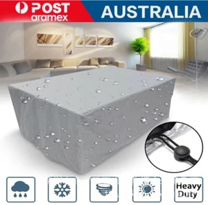 Outdoor Waterproof Furniture Cover Garden Patio Rain UV Sofa Table Protector - Picture 1 of 16