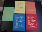 Terrific Dr. Seuss Boxed Set 5 Vols Cat Hat ABC Green Eggs Fox Socks One Fish