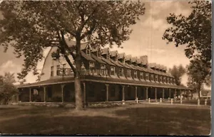 POSTKARTE HISTORISCHES SHERIDAN INN SHERIDAN WYOMING - Bild 1 von 2