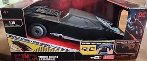 New DC THE BATMAN 1:15 Turbo Boost BATMOBILE RC Car Wheelie Action SPIN MASTER - Picture 1 of 5