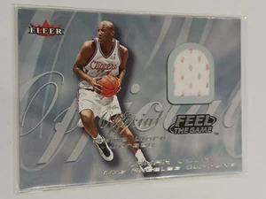 2000-01 Fleer Tradition Lamar Odom Feel the Game Worn Jersey LA Clippers - Picture 1 of 2