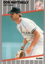 1989 Fleer Glossy Baseball Cards #251-500 You Pick!