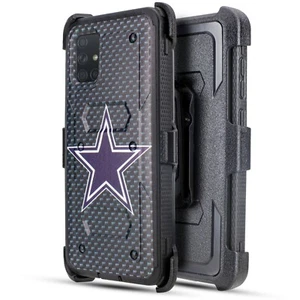 For Samsung A51 4G Full-Body Armor Holster  Clip Case Built in Screen Protector - Picture 1 of 45