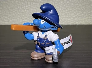Schlümpfe 20471 Zimmermann Handy Schlumpf Neu mit Etikett NEU selten Vintage Figur Spielzeug Figur Peyo - Bild 1 von 6