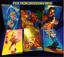 1997 Fleer Spider-man 97' International Trading Cards U-Pick