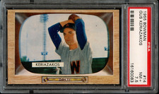 BB - 1955 Bowman - #14 - Gus Keriazakos - PSA 7.5 - NM+