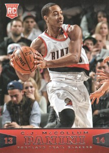 2013-14 Panini Basketball #168 C.J. McCollum RC