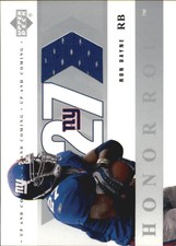 2002 Upper Deck Honor Roll Up and Coming #UCRD Ron Dayne Jsy - NM-MT