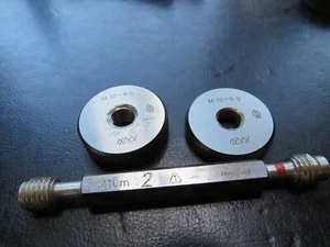 Gewinde Lehrdorn Lehrring M 10 m Gewindelehrring #BB3-9# - Picture 1 of 2