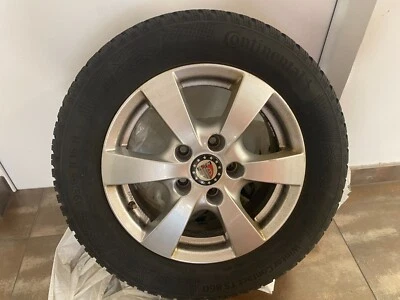 1 Satz Kompletträder Winter m. Platin Alufelgen u. Reifen 195 / 65 R15 H - Bild 1 von 3