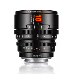 7artisans 10mm S35 Hope Prime T2.1 Cine Black Lens for Micro M4/3 Mount Camera - Picture 1 of 16