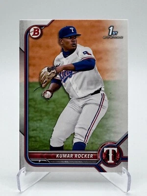 2022 Bowman Draft #BD-164 KUMAR ROCKER | 1st Bowman - Image 1 of 2