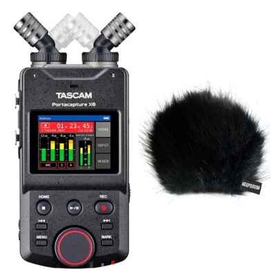 Tascam Portacapture X6 Tragbarer Audio-Recorder Mehrspur-Recorder + Windschutz - Bild 1 von 4
