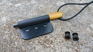 Soporte Kydex Firesteel (NEGRO) en CUALQUIER tamaño que necesites de 1/4""-1"" de diámetro. - Imagen 1 de 8