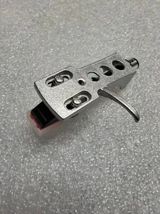 TECHNICS STYLE SILVER Headshell JAPAN Cartridge COMBO with new Diamond Stylus - Picture 1 of 4