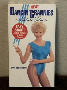 1993 Vintage Dancin' Grannies - Fitness mature démarrage facile pour débutants VHS - Photo 1/6