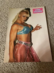 Vintage LUNA VACHON WCW WWF Wrestling Pinup Photo 1990s - Picture 1 of 1