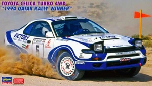 Modellino auto rally kit di montaggio Hasegawa TOYOTA CELICA TURBO 4WD 1:24 NEW - Foto 1 di 1