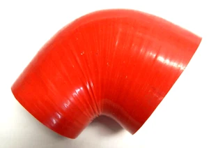 Acoplador de codo de manguera de silicona 4,5"" 115 mm a 4"" 102 mm acoplamiento de tubo reductor de 90 grados - Imagen 1 de 5