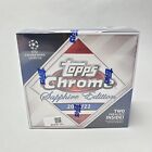 2021-22 Topps Chrome UEFA Champions League Sapphire Edition Box Sealed SHIPS NOW