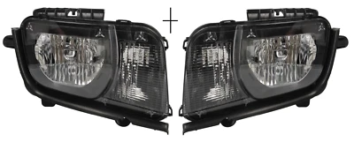 CHEVROLET CAMARO 2009-2013 2X PHARE AVANT DROITE + GAUCHE MANUEL POUR NEUF FAST - Photo 1/4
