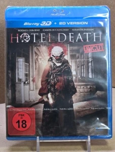 NEW - HOTEL DEATH UNCUT - 2D / 3D BLU-RAY MOVIE ** REGION B ONLY ** IN ENGLISH - Picture 1 of 4